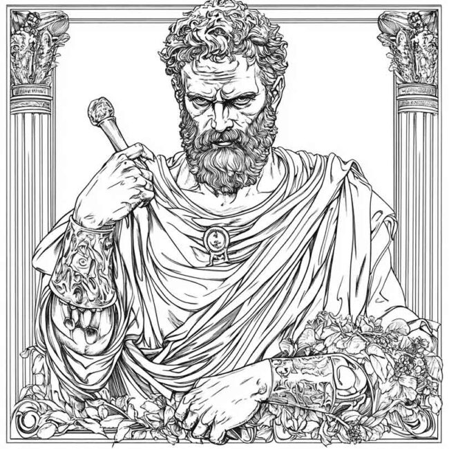 desenhos de edipo para imprimir e colorir png 3
