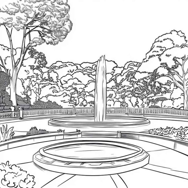 Desenhos de Parque Ibirapuera para Imprimir e Colorir 15 Desenhos de Parque Ibirapuera para Imprimir e Colorir 15