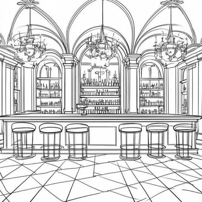 desenhos de night club para imprimir e colorir pintar png 8