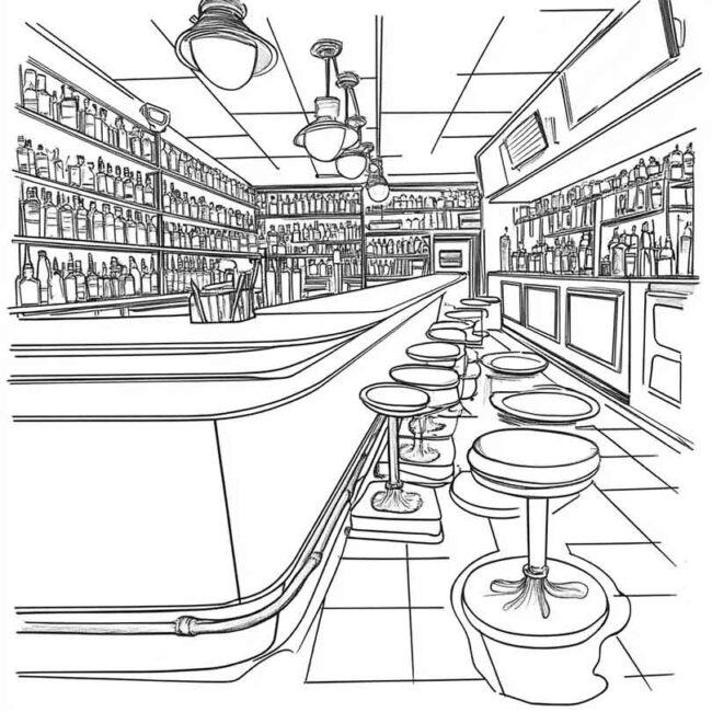 desenhos de night club para imprimir e colorir pintar png 13