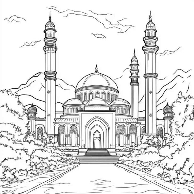 Desenhos de Cazaquistao para Imprimir e Colorir 10