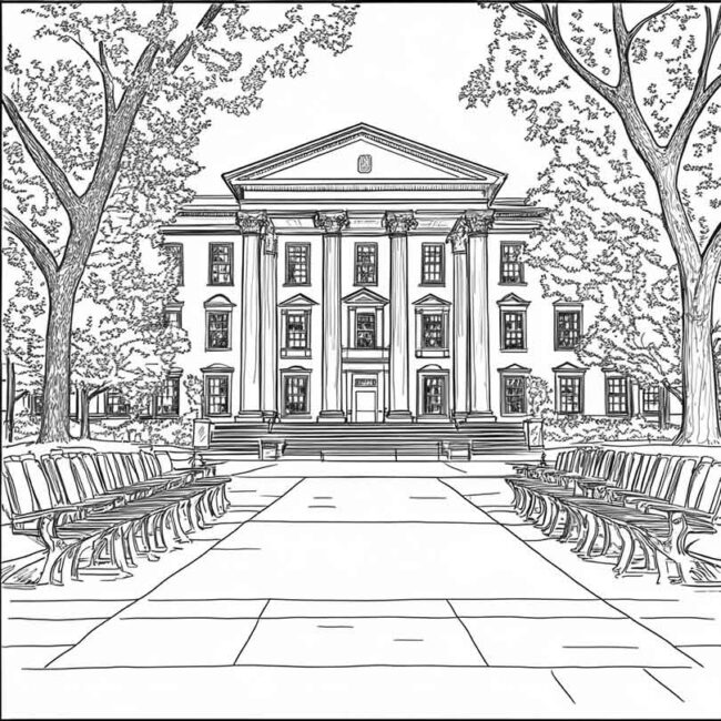 Desenhos da Universidade de Harvard para Imprimir 9 Desenhos da Universidade de Harvard para Imprimir 9