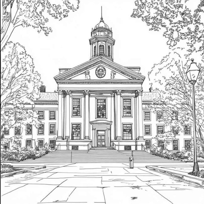 Desenhos da Universidade de Harvard para Imprimir 8 Desenhos da Universidade de Harvard para Imprimir 8