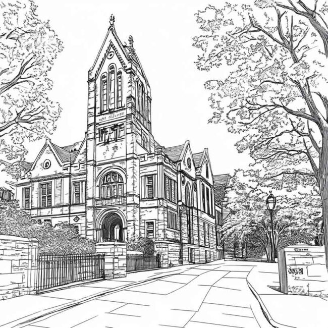 Desenhos da Universidade de Harvard para Imprimir 5 Desenhos da Universidade de Harvard para Imprimir 5