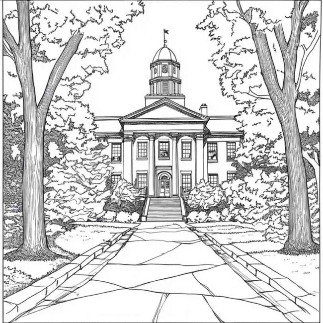 Desenhos da Universidade de Harvard para Imprimir 6 Desenhos da Universidade de Harvard para Imprimir 6