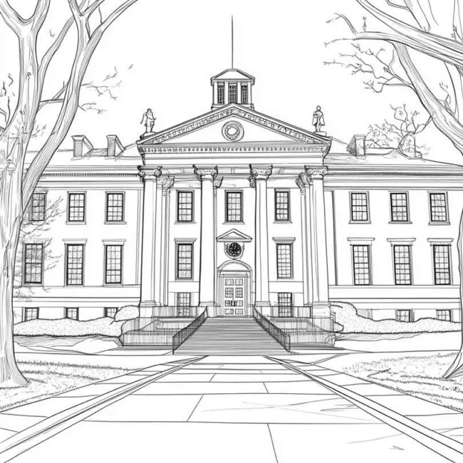 Desenhos da Universidade de Harvard para Imprimir 24 Desenhos da Universidade de Harvard para Imprimir 24