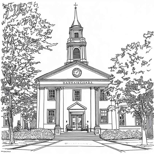 Desenhos da Universidade de Harvard para Imprimir 26 Desenhos da Universidade de Harvard para Imprimir 26
