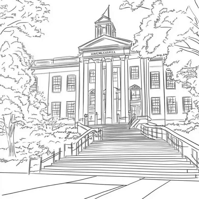 Desenhos da Universidade de Harvard para Imprimir 21 Desenhos da Universidade de Harvard para Imprimir 21