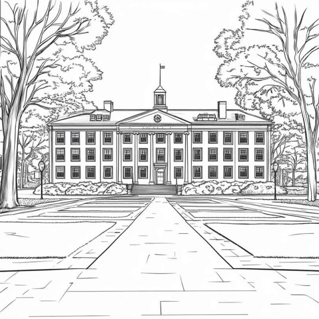 Desenhos da Universidade de Harvard para Imprimir 25 Desenhos da Universidade de Harvard para Imprimir 25
