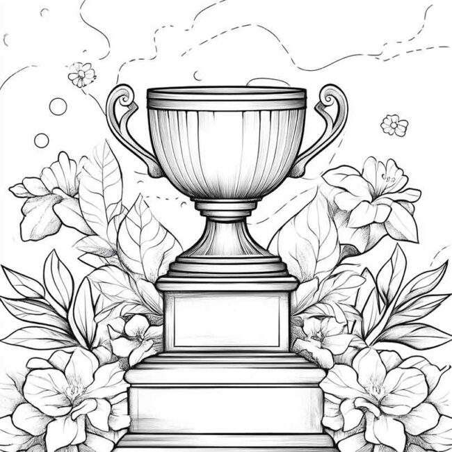 Desenhos de Podium para Imprimir e Colorir 13 Desenhos de Podium para Imprimir e Colorir 13