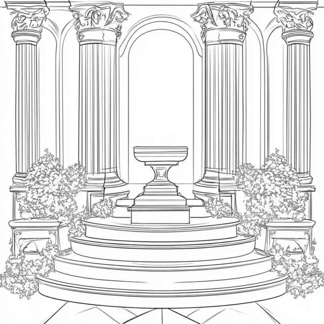 Desenhos de Podium para Imprimir e Colorir 4 Desenhos de Podium para Imprimir e Colorir 4