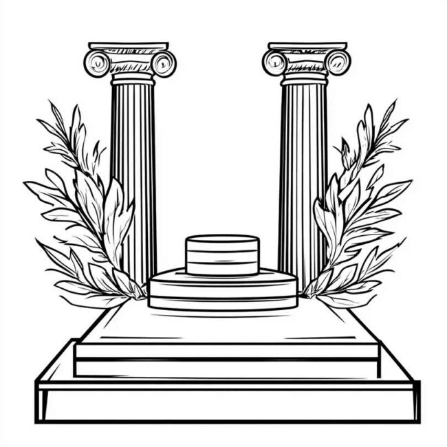 Desenhos de Podium para Imprimir e Colorir 11 Desenhos de Podium para Imprimir e Colorir 11