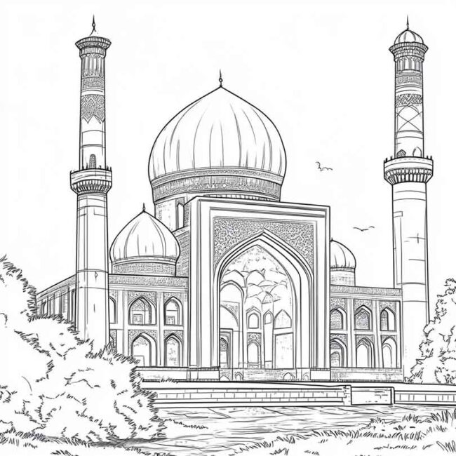 Desenhos da Uzbequistao para Imprimir e Colorir 22 Desenhos da Uzbequistao para Imprimir e Colorir 22