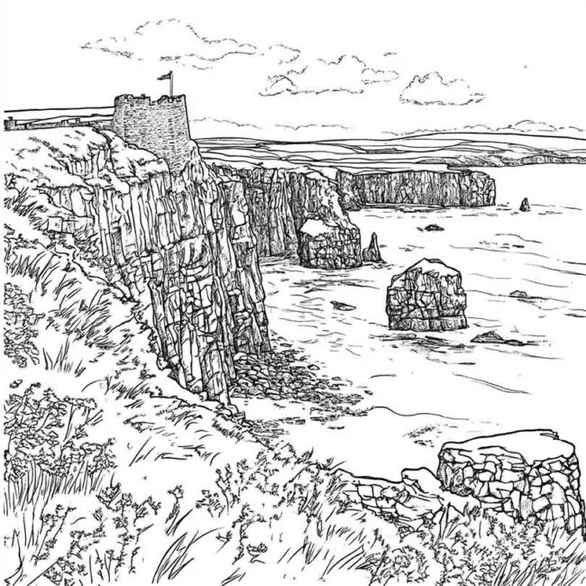 Desenhos da Irlanda do Norte para Imprimir e Colorir 11