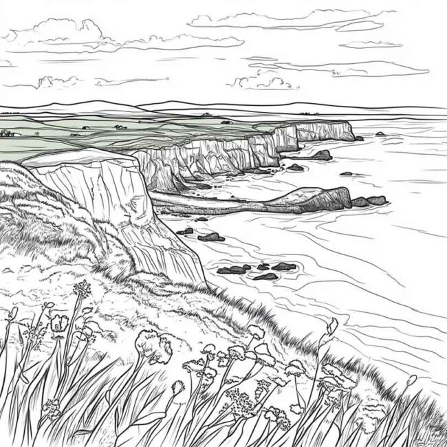 Desenhos da Irlanda do Norte para Imprimir e Colorir 13