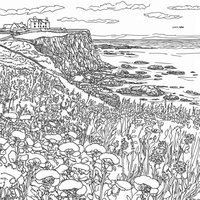 Desenhos da Irlanda do Norte para Imprimir e Colorir 2