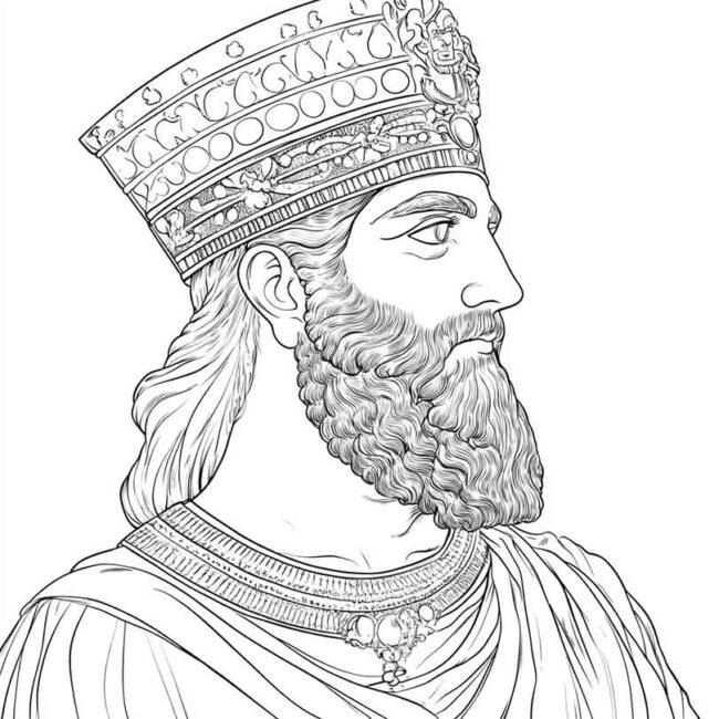 Desenhos de Nabucodonosor para Imprimir e Colorir 15 Desenhos de Nabucodonosor para Imprimir e Colorir 15