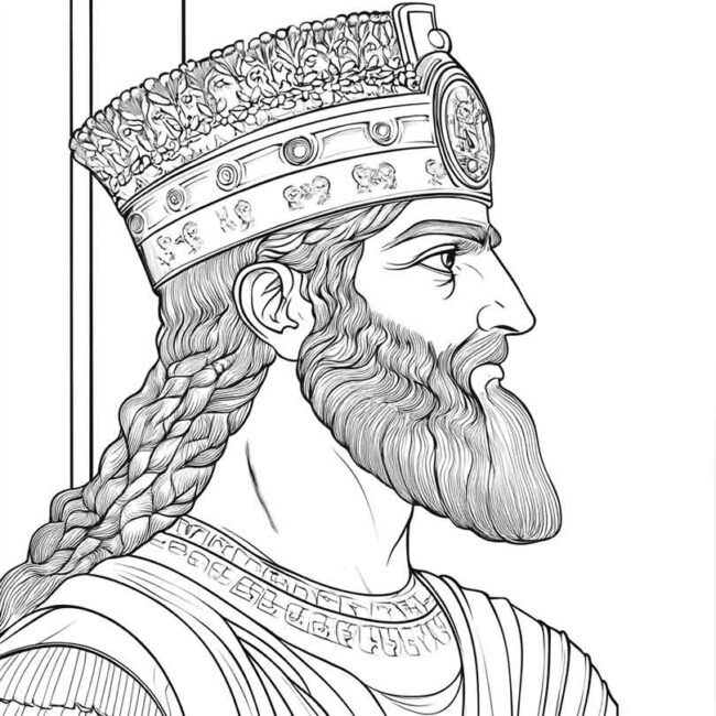 Desenhos de Nabucodonosor para Imprimir e Colorir 17 Desenhos de Nabucodonosor para Imprimir e Colorir 17