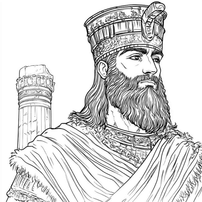 Desenhos de Nabucodonosor para Imprimir e Colorir 18 Desenhos de Nabucodonosor para Imprimir e Colorir 18