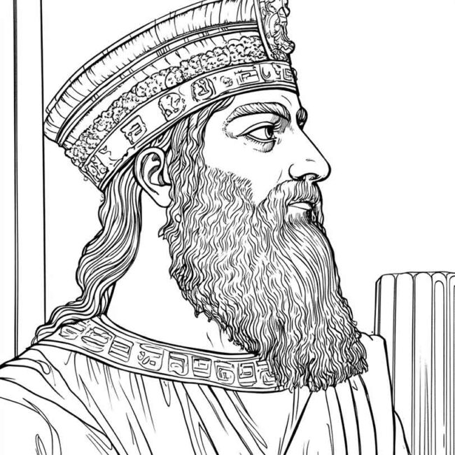 Desenhos de Nabucodonosor para Imprimir e Colorir 1 Desenhos de Nabucodonosor para Imprimir e Colorir 1