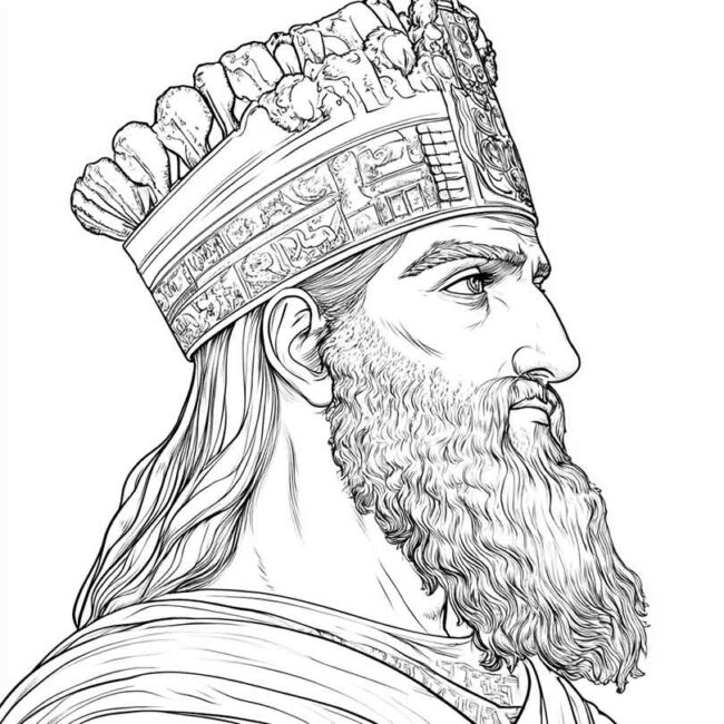 Desenhos de Nabucodonosor para Imprimir e Colorir 16 Desenhos de Nabucodonosor para Imprimir e Colorir 16