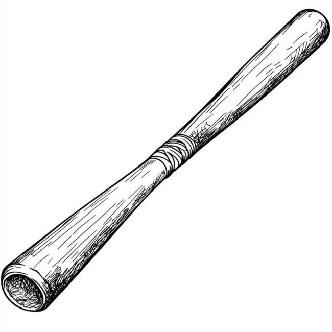 Desenhos de Bastao de Baseball para Imprimir e Colorir 8