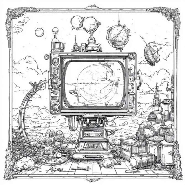 desenhos de telegrafo para imprimir e colorir pintar png 21