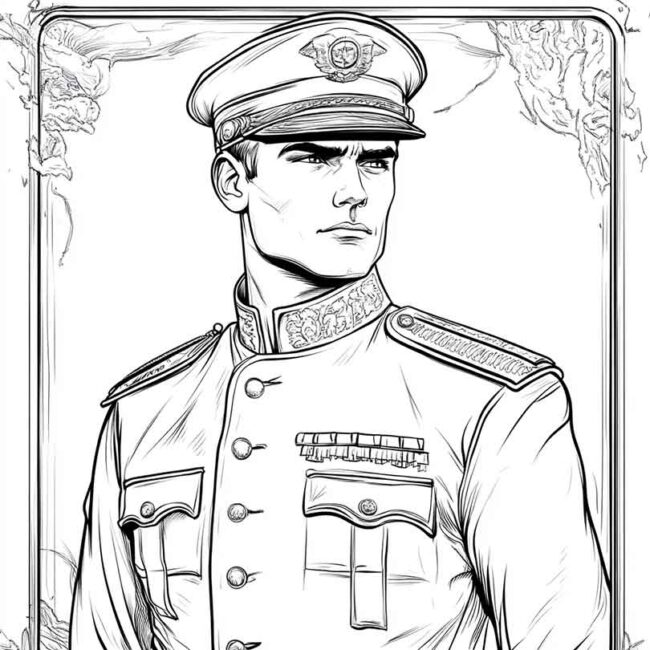 desenhos de tenente para imprimir e colorir pintar png 9