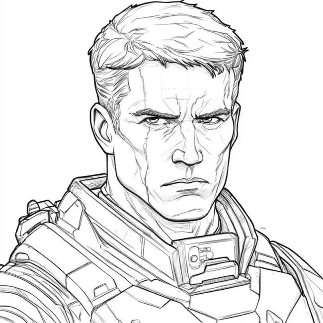 desenhos de tenente para imprimir e colorir pintar png 7