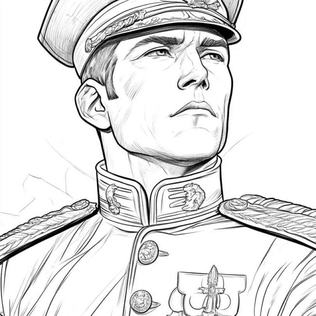 desenhos de tenente para imprimir e colorir pintar png 22