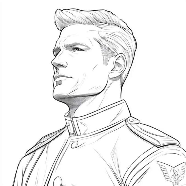 desenhos de tenente para imprimir e colorir pintar png 18