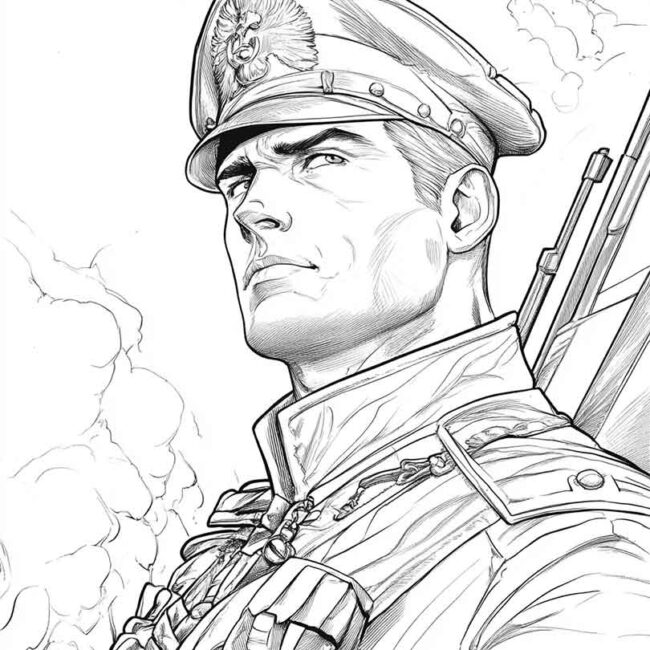 desenhos de tenente para imprimir e colorir pintar png 2