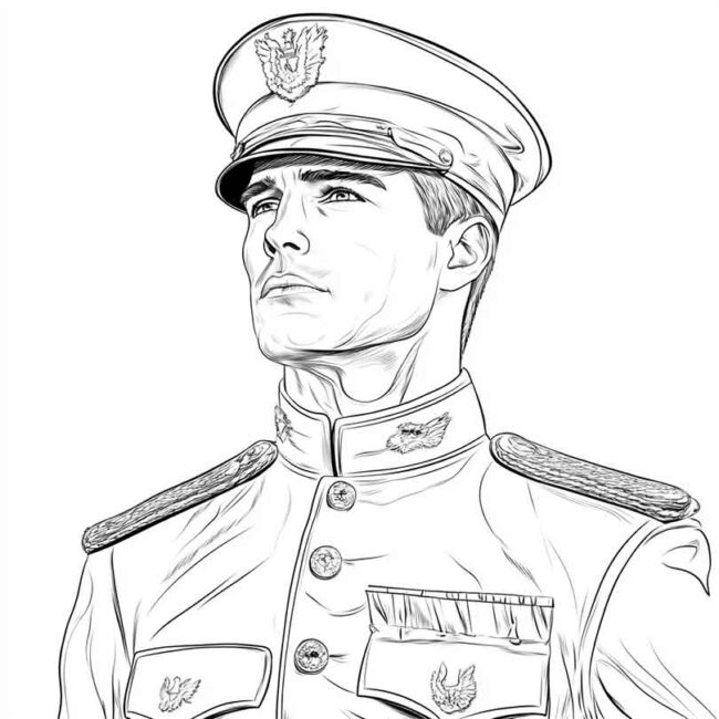 desenhos de tenente para imprimir e colorir pintar png 25