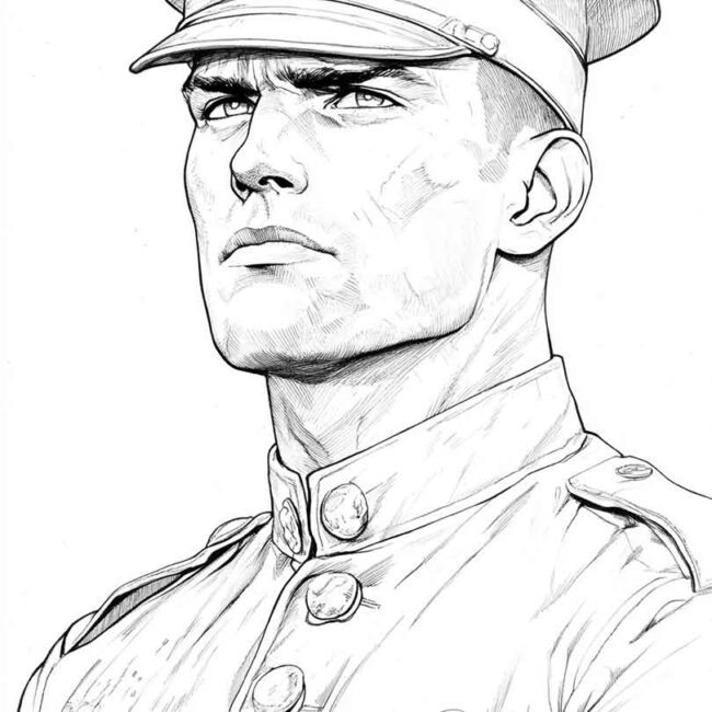 desenhos de tenente para imprimir e colorir pintar png 26