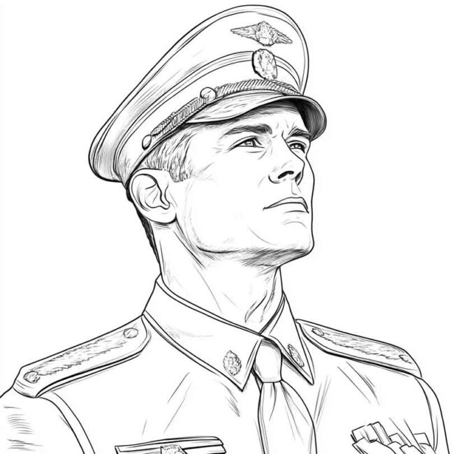 desenhos de tenente para imprimir e colorir pintar png 29