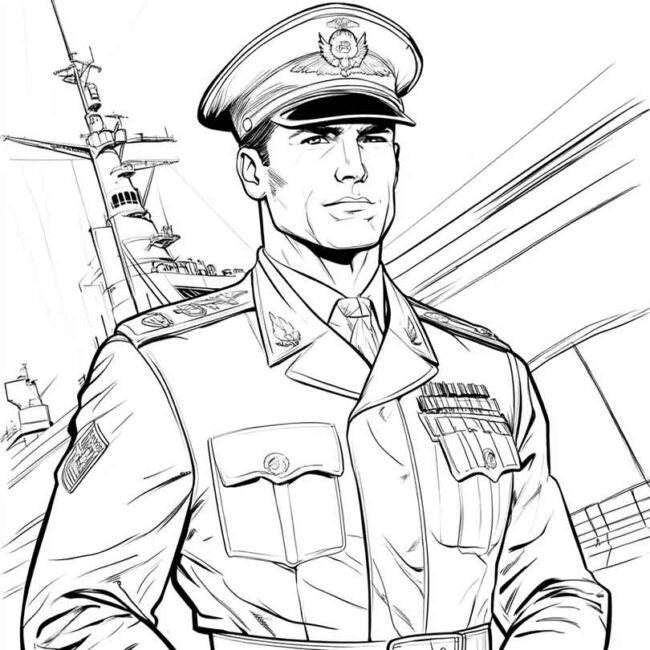 desenhos de tenente para imprimir e colorir pintar png 10