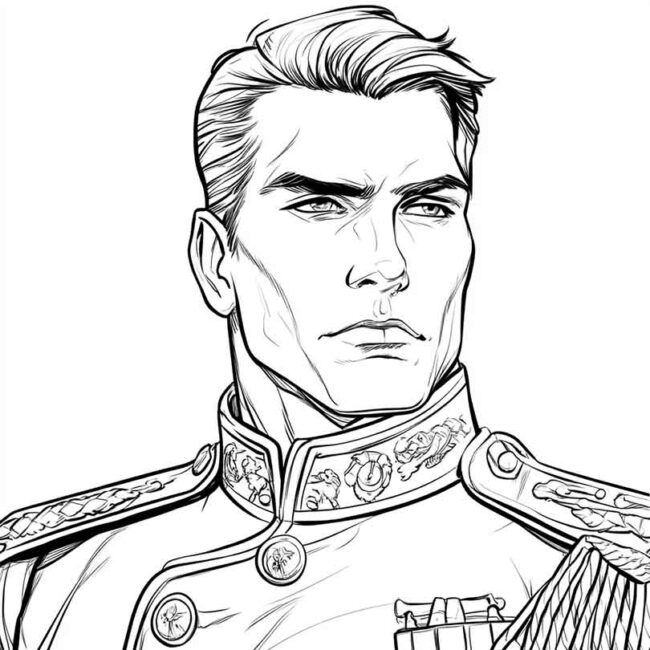 desenhos de tenente para imprimir e colorir pintar png 14