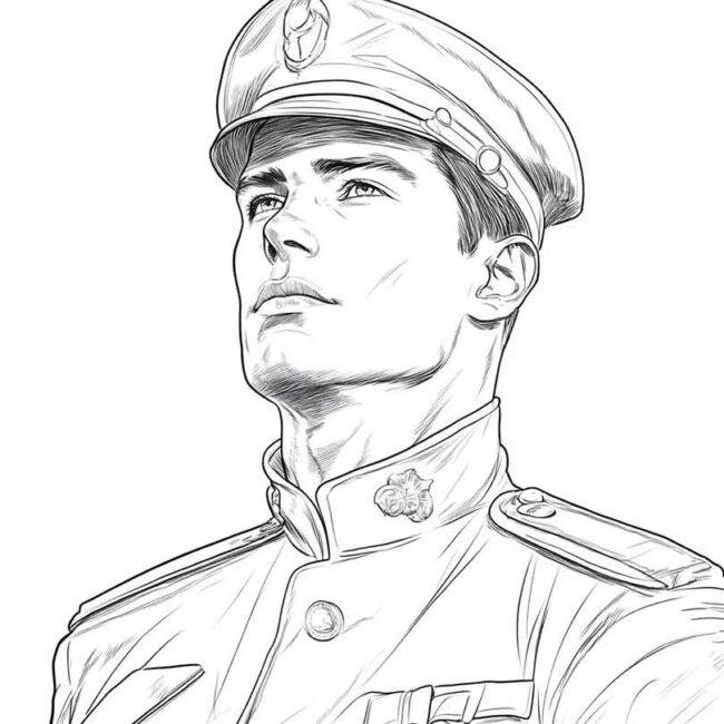 desenhos de tenente para imprimir e colorir pintar png 16
