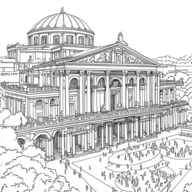 Desenhos de Hipodromo para Imprimir e Colorir 34
