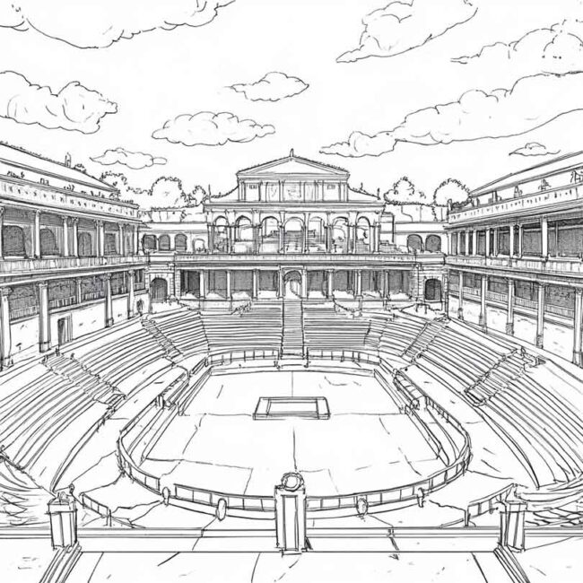 Desenhos de Hipodromo para Imprimir e Colorir 28