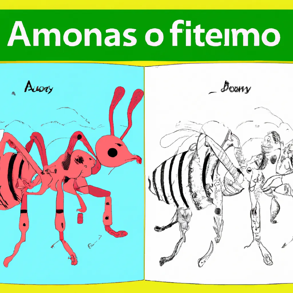 desenhos formigas leao imprimir colorir 10