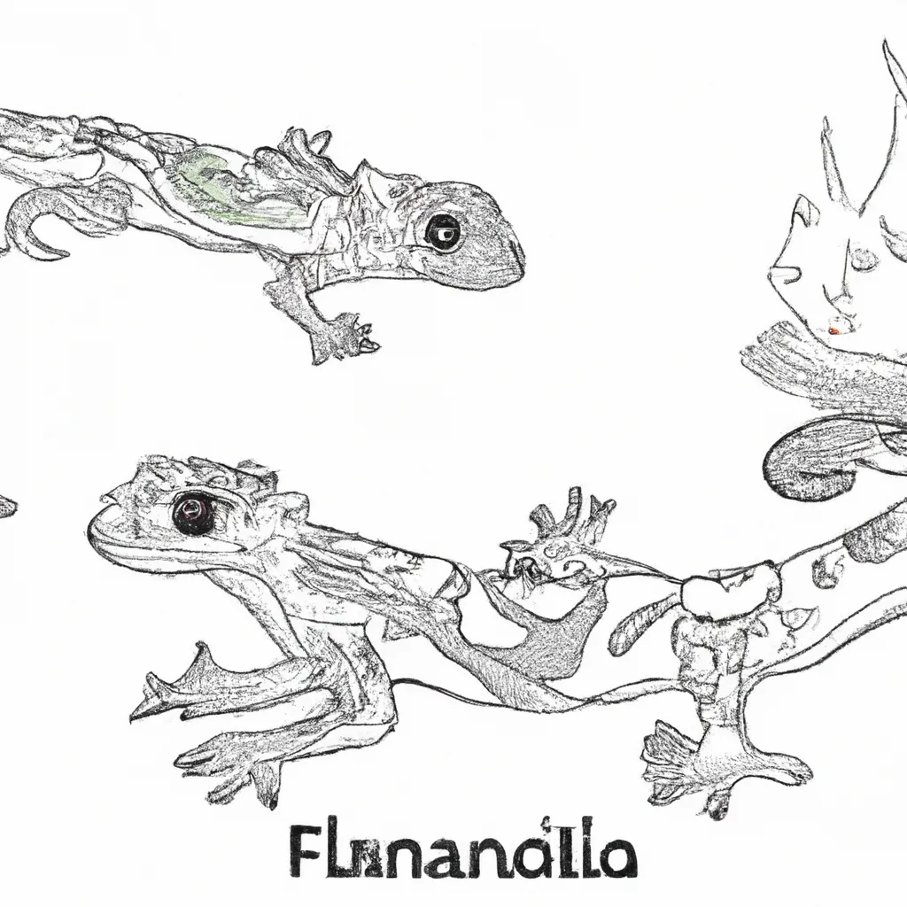 desenhos salamandras fogo imprimir colorir 13