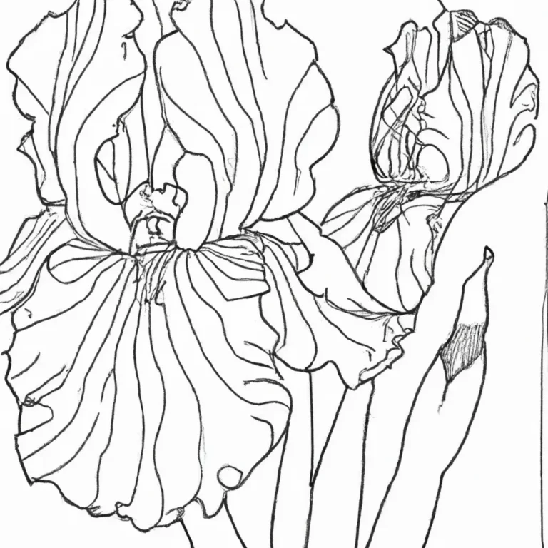 desenhos inspiradoras iris imprimir colorir