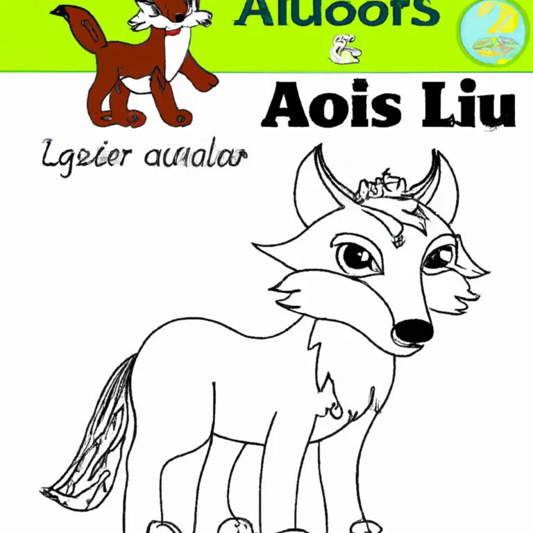 desenhos astuto lobo mau imprimir colorir