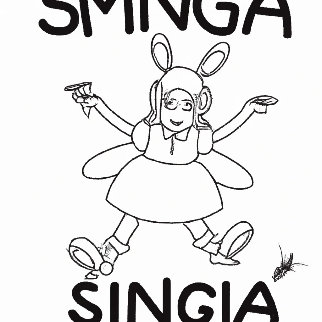 Desenhos Maravilhosos de "Sing Quem Canta Seus Males Espanta" para