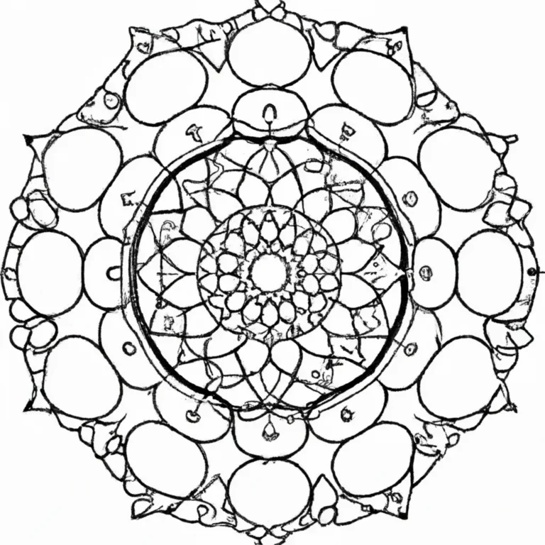 desenhos mandalas misticas imprimir colorir