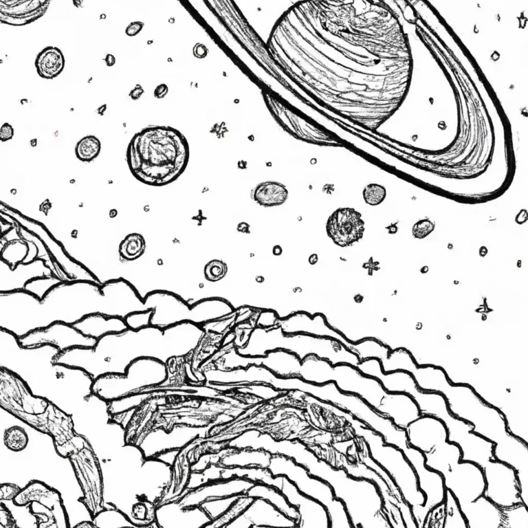 desenhos galaxias distantes imprimir colorir