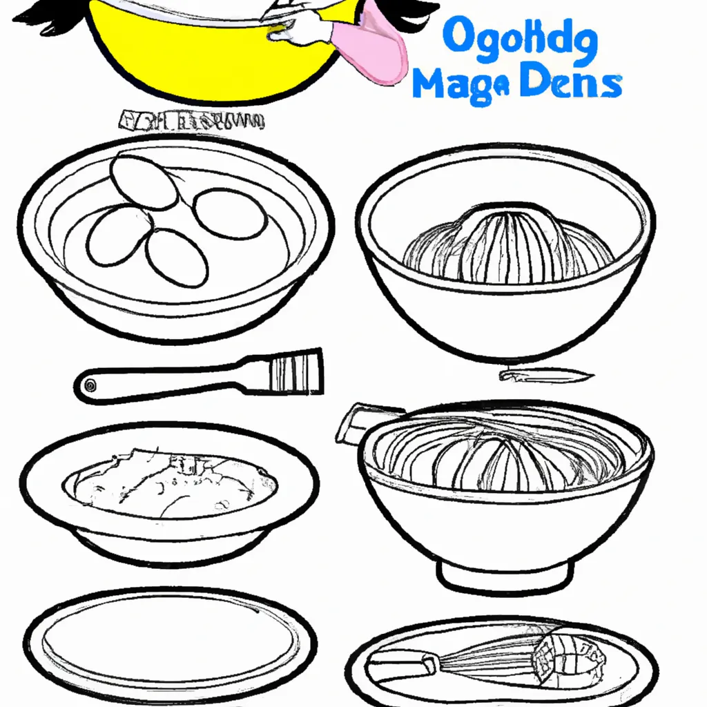 Desenhos de Tipos de Massas para Imprimir e Colorir