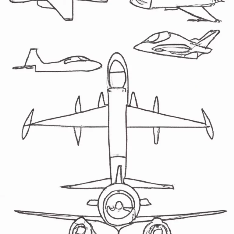 desenhos avioes jato imprimir colorir