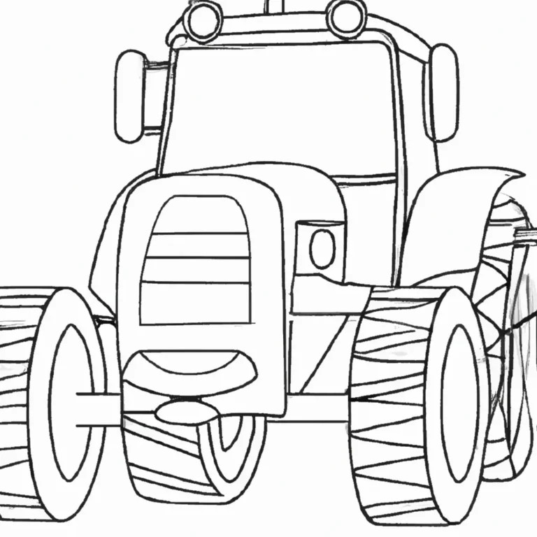 desenhos tratores imprimir colorir